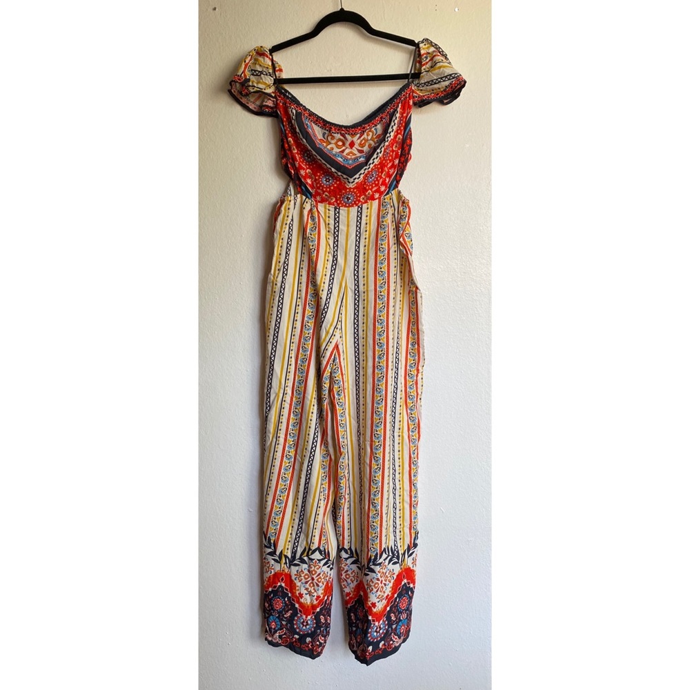 Flying Tomato Off Shoulder Jumpsuit/Romper